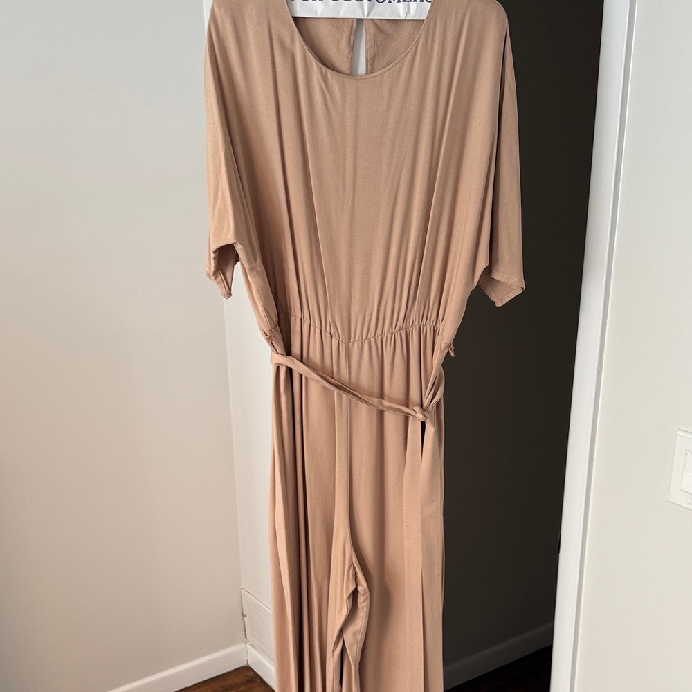 ASOS Tan Jumpsuit